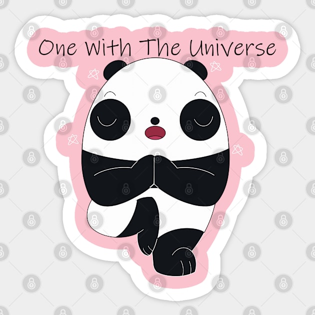 Panda Yoga Sticker by garciajey
